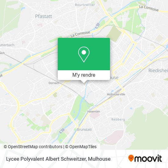 Lycee Polyvalent Albert Schweitzer plan