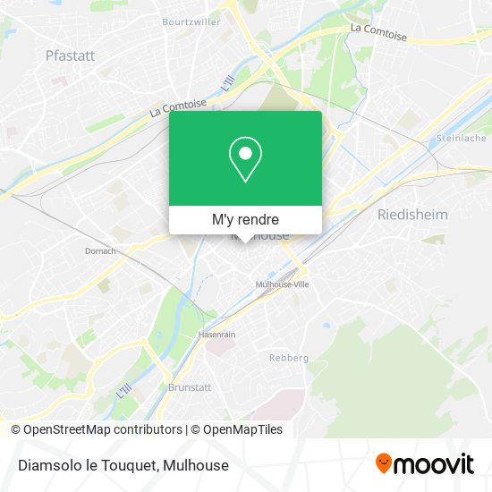 Diamsolo le Touquet plan