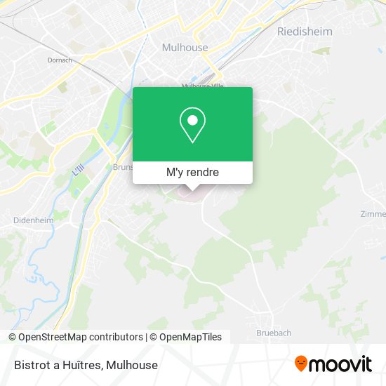 Bistrot a Huîtres plan