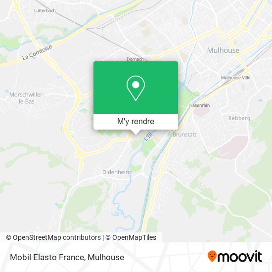 Mobil Elasto France plan