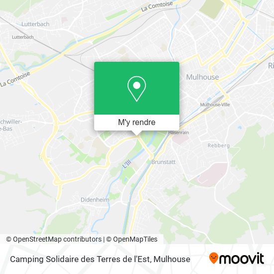 Camping Solidaire des Terres de l'Est plan
