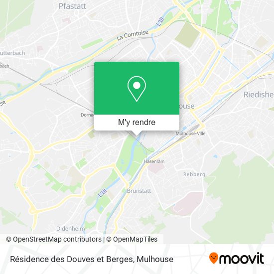 Résidence des Douves et Berges plan