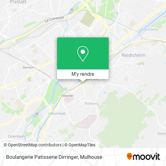 Boulangerie Patisserie Dirringer plan