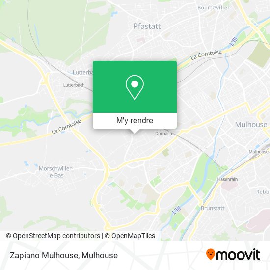 Zapiano Mulhouse plan