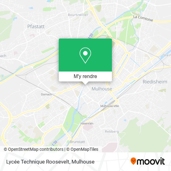 Lycée Technique Roosevelt plan