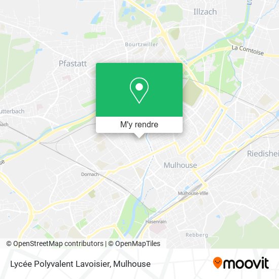 Lycée Polyvalent Lavoisier plan