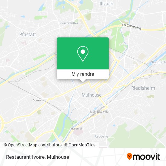 Restaurant Ivoire plan