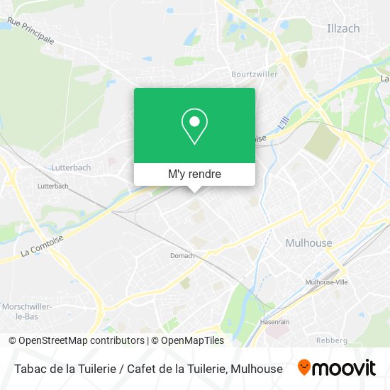 Tabac de la Tuilerie / Cafet de la Tuilerie plan