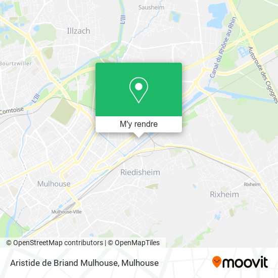 Aristide de Briand Mulhouse plan
