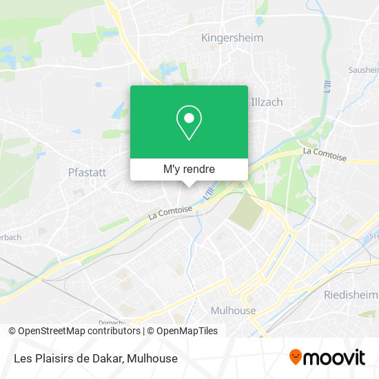 Les Plaisirs de Dakar plan