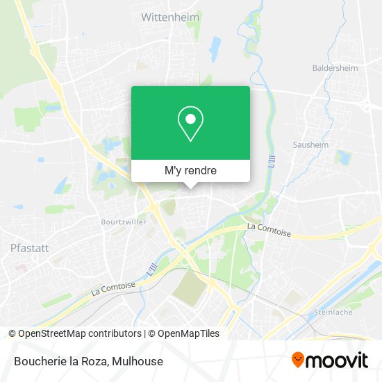 Boucherie la Roza plan