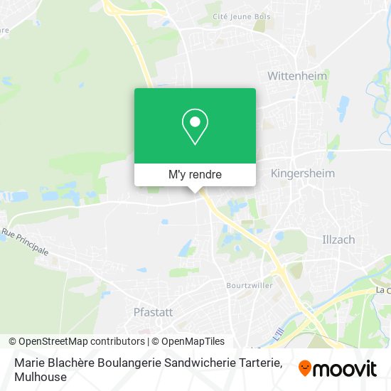 Marie Blachère Boulangerie Sandwicherie Tarterie plan