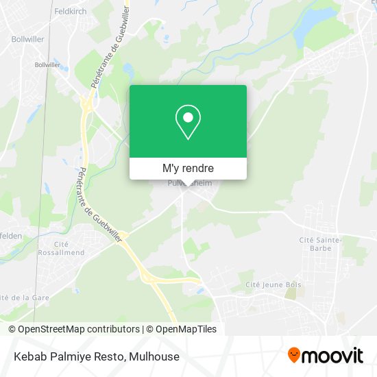 Kebab Palmiye Resto plan