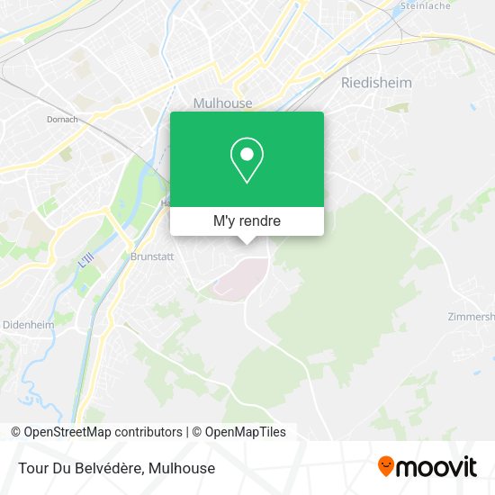 Tour Du Belvédère plan