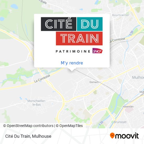 Cité Du Train plan