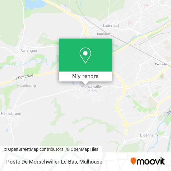 Poste De Morschwiller-Le-Bas plan