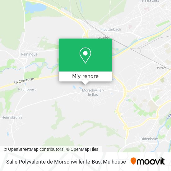 Salle Polyvalente de Morschwiller-le-Bas plan