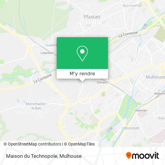 Maison du Technopole plan