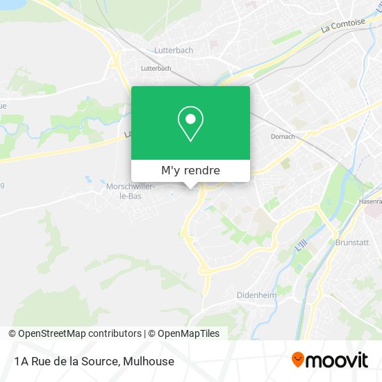 1A Rue de la Source plan