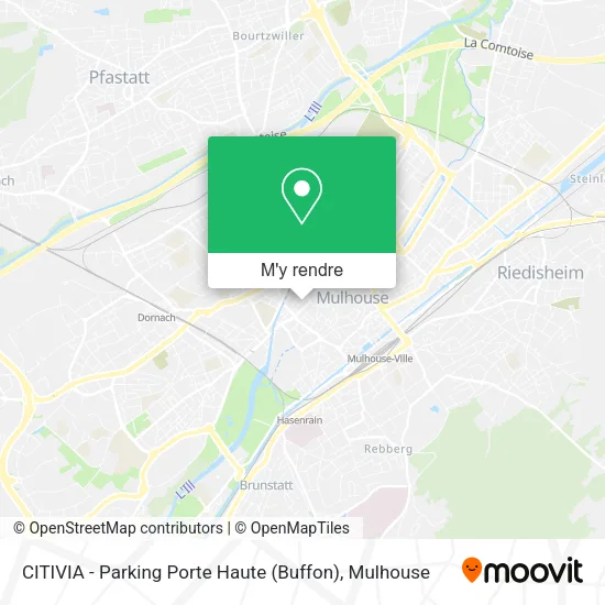 CITIVIA - Parking Porte Haute (Buffon) plan