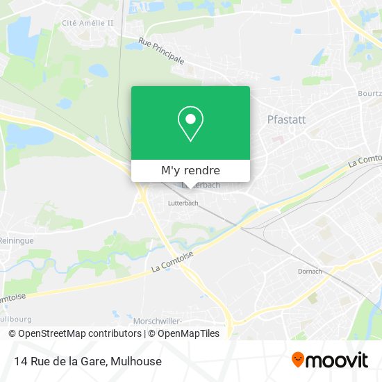 14 Rue de la Gare plan