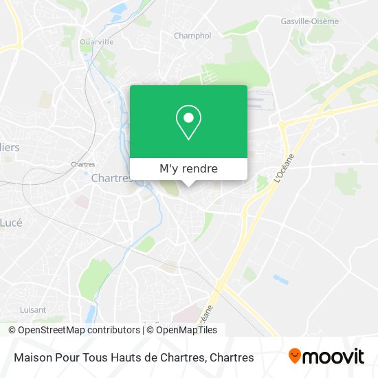 Maison Pour Tous Hauts de Chartres plan