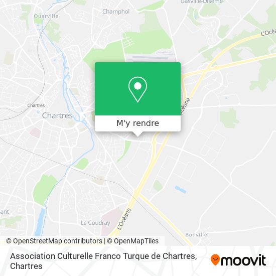 Association Culturelle Franco Turque de Chartres plan