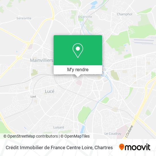 Crédit Immobilier de France Centre Loire plan