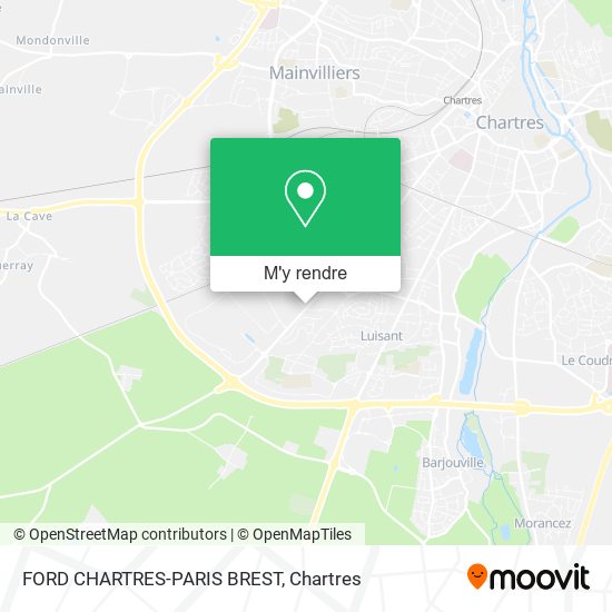 FORD CHARTRES-PARIS BREST plan