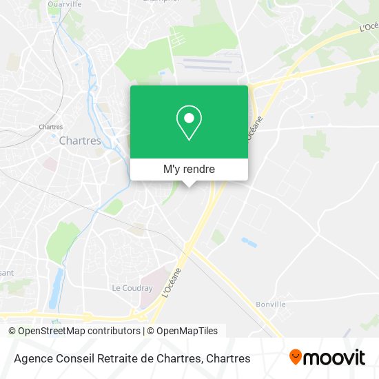 Agence Conseil Retraite de Chartres plan