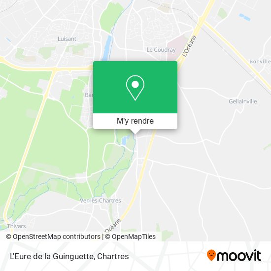L'Eure de la Guinguette plan