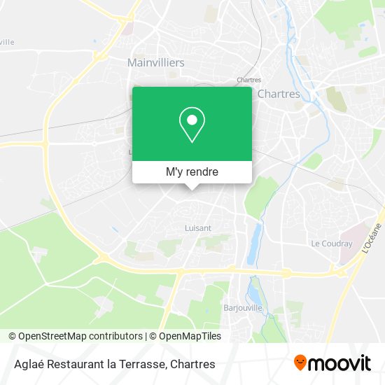 Aglaé Restaurant la Terrasse plan