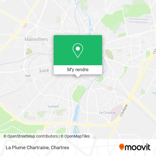 La Plume Chartraine plan