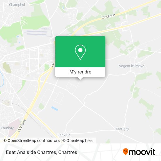 Esat Anais de Chartres plan