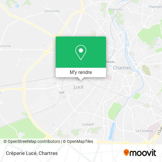 Crêperie Lucé plan