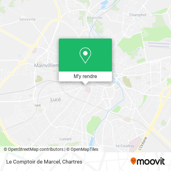 Le Comptoir de Marcel plan