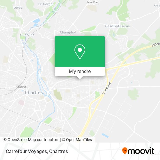 Carrefour Voyages plan