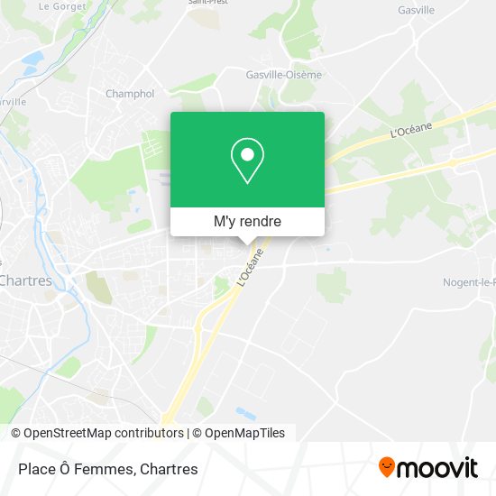 Place Ô Femmes plan
