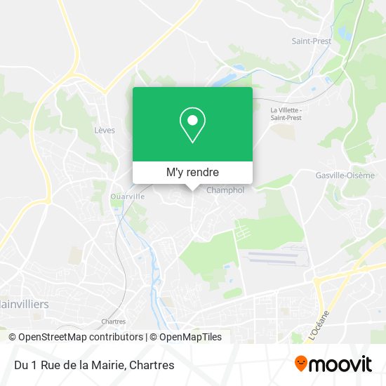 Du 1 Rue de la Mairie plan