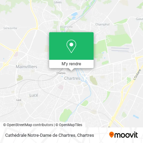 Cathédrale Notre-Dame de Chartres plan