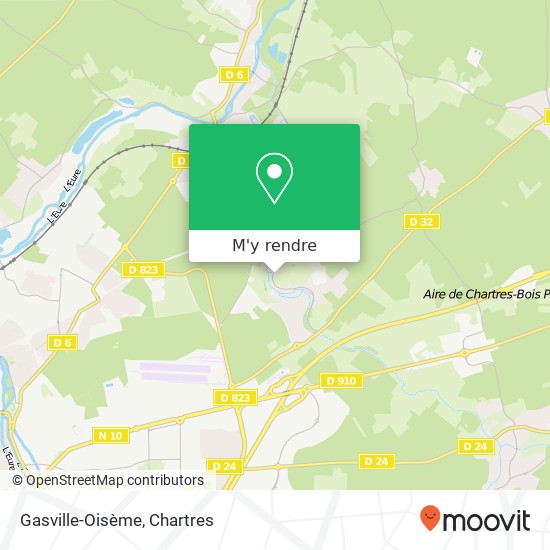 Gasville-Oisème plan