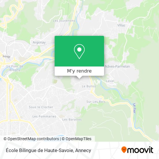École Bilingue de Haute-Savoie plan