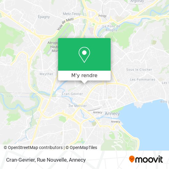 Cran-Gevrier, Rue Nouvelle plan