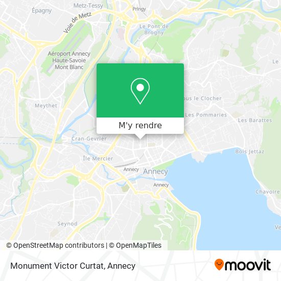 Monument Victor Curtat plan