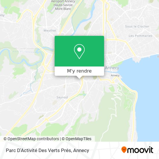 Parc D'Activité Des Verts Prés plan