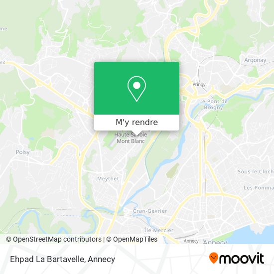 Ehpad La Bartavelle plan