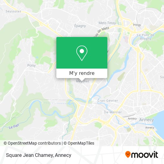 Square Jean Chamey plan