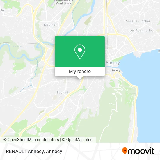 RENAULT Annecy plan