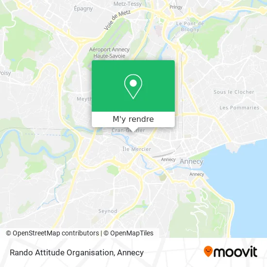 Rando Attitude Organisation plan