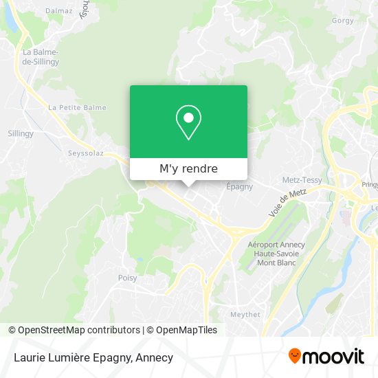 Laurie Lumière Epagny plan